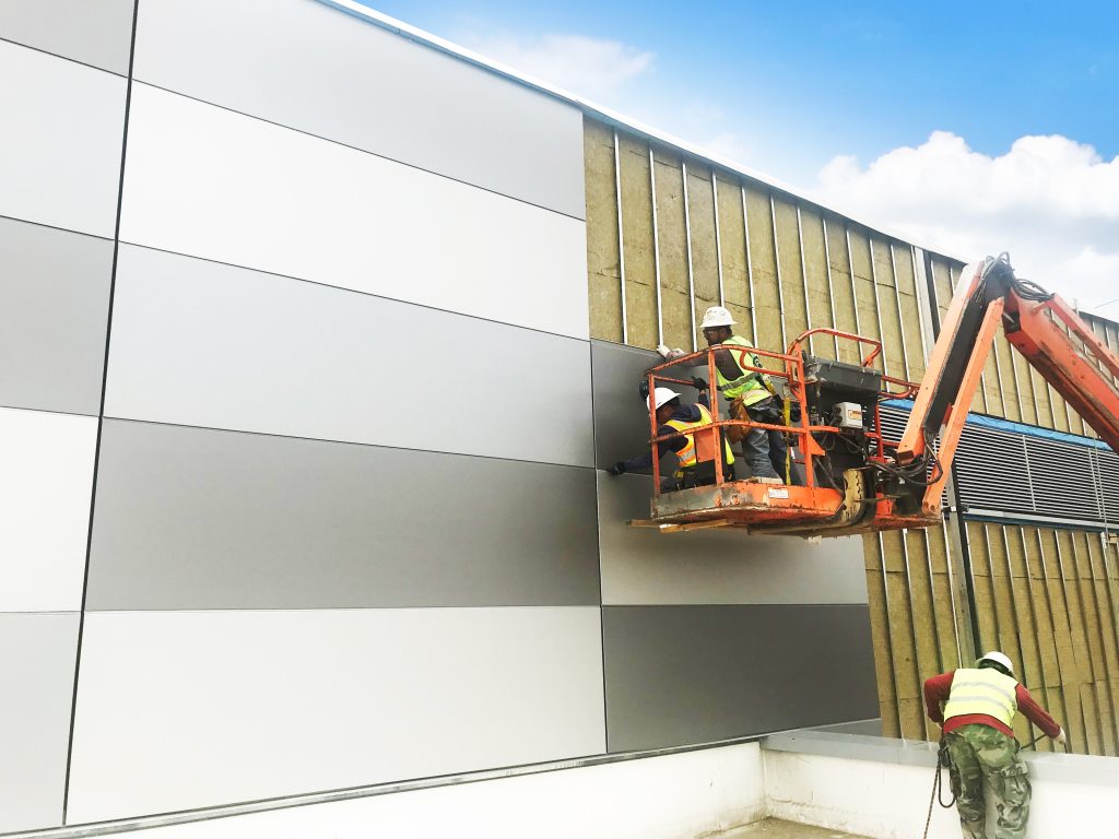 Metl-Span-Commercial & Industrial Insulated Panels-CF Wall Panels-CF Light Mesa-Wheaton Library Images 6